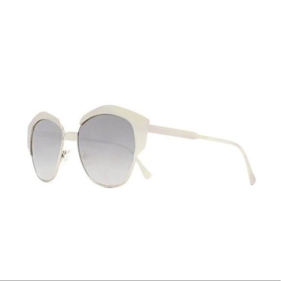 Joe’s Jeans Silver Metallic Sunglasses NWT